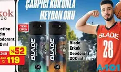 BLADE ERKEK DEODORANT 200 ML BLADE ERKEK DEODORANT 200 ML